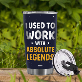 WHIDOBE going-away gift tumbler honors colleagues while supporting on-the-go hydration.