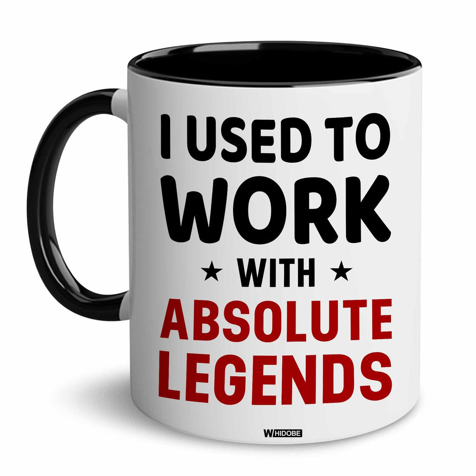 WHIDOBE going-away mug coworker – warm desk companion for daily coffee in a new chapter.