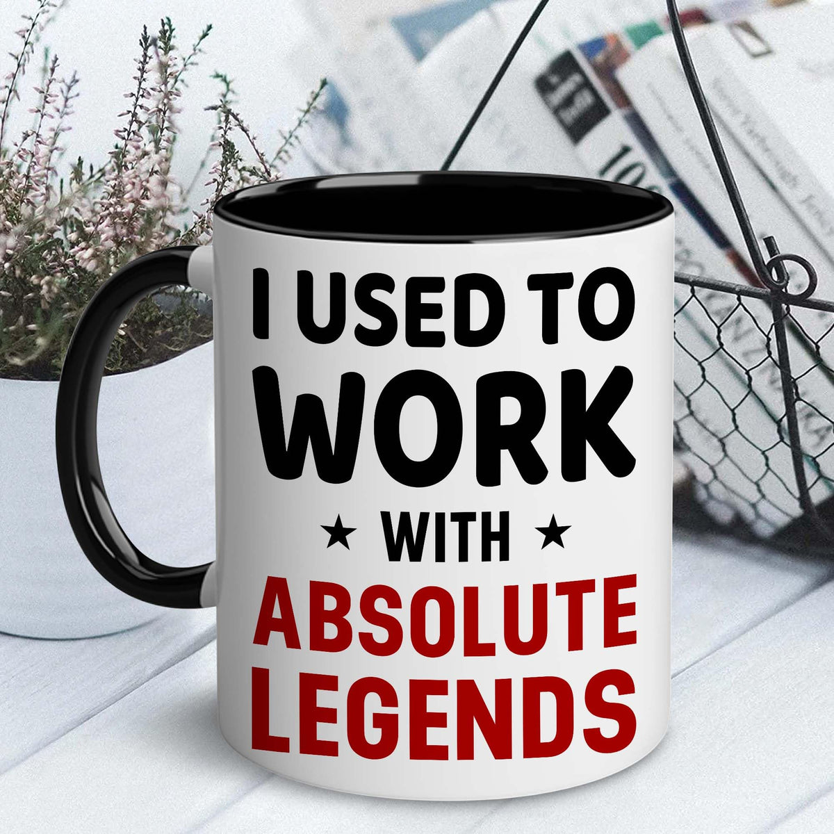 WHIDOBE goodbye gift office mug – keepsake honoring teamwork and future opportunities.