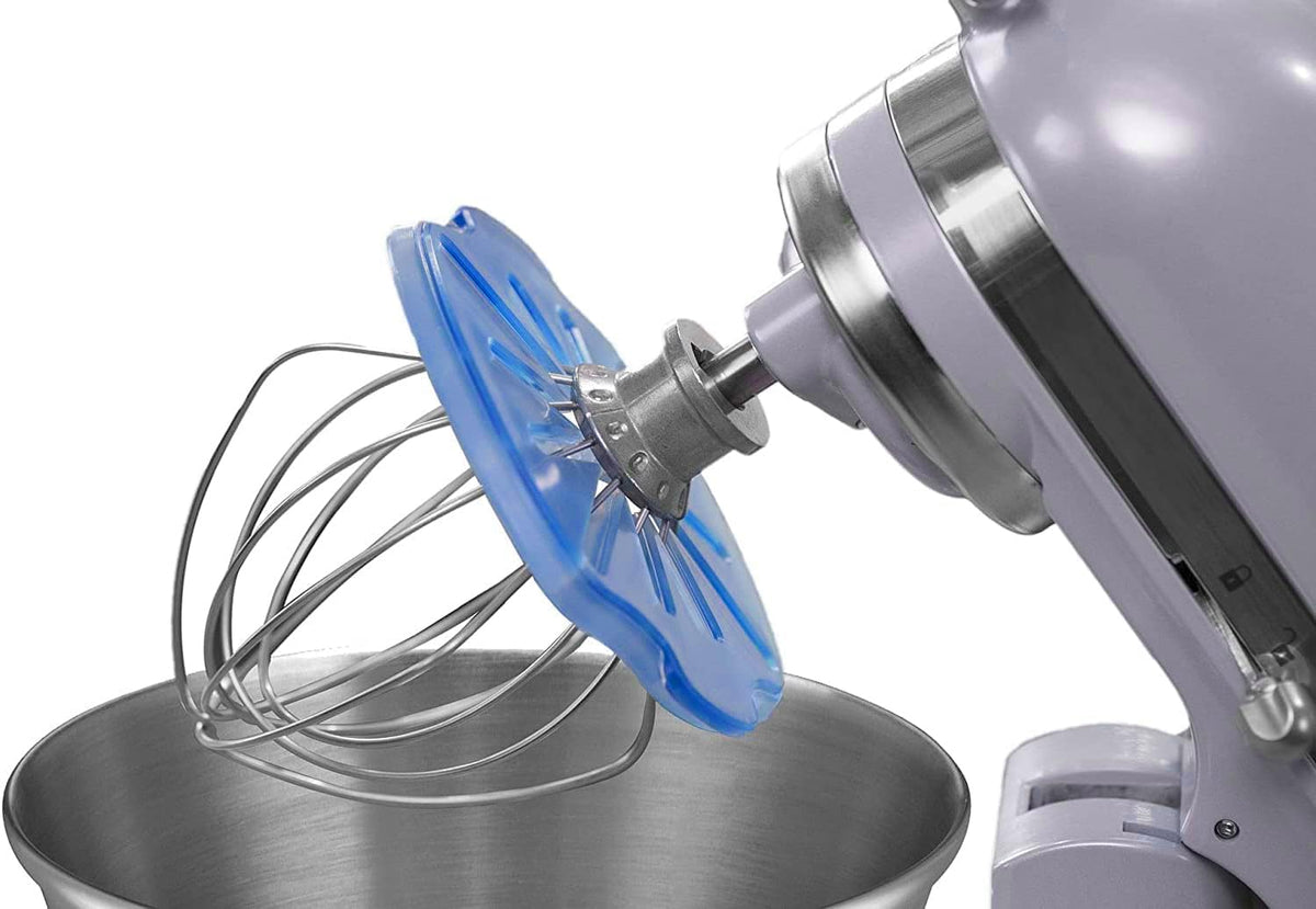 Whisk Wiper Pro bowl-cleaning action follows bowl contours for fast cleanup