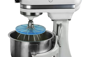 Whisk Wiper PRO cleans KitchenAid bowl quickly for mess-free prep.