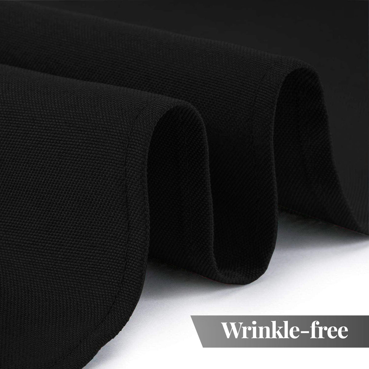 White Classic WEALUXE tablecloth surface for quick stain cleanup
