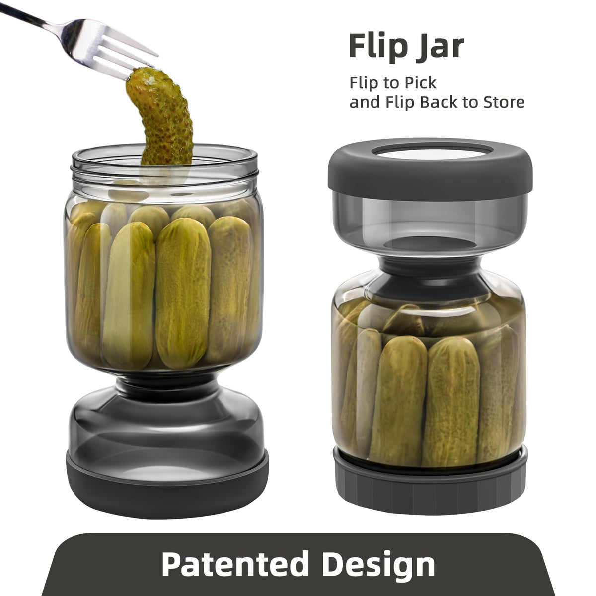 Durable borosilicate glass body with BPA-free components for everyday use