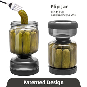 Durable borosilicate glass body with BPA-free components for everyday use
