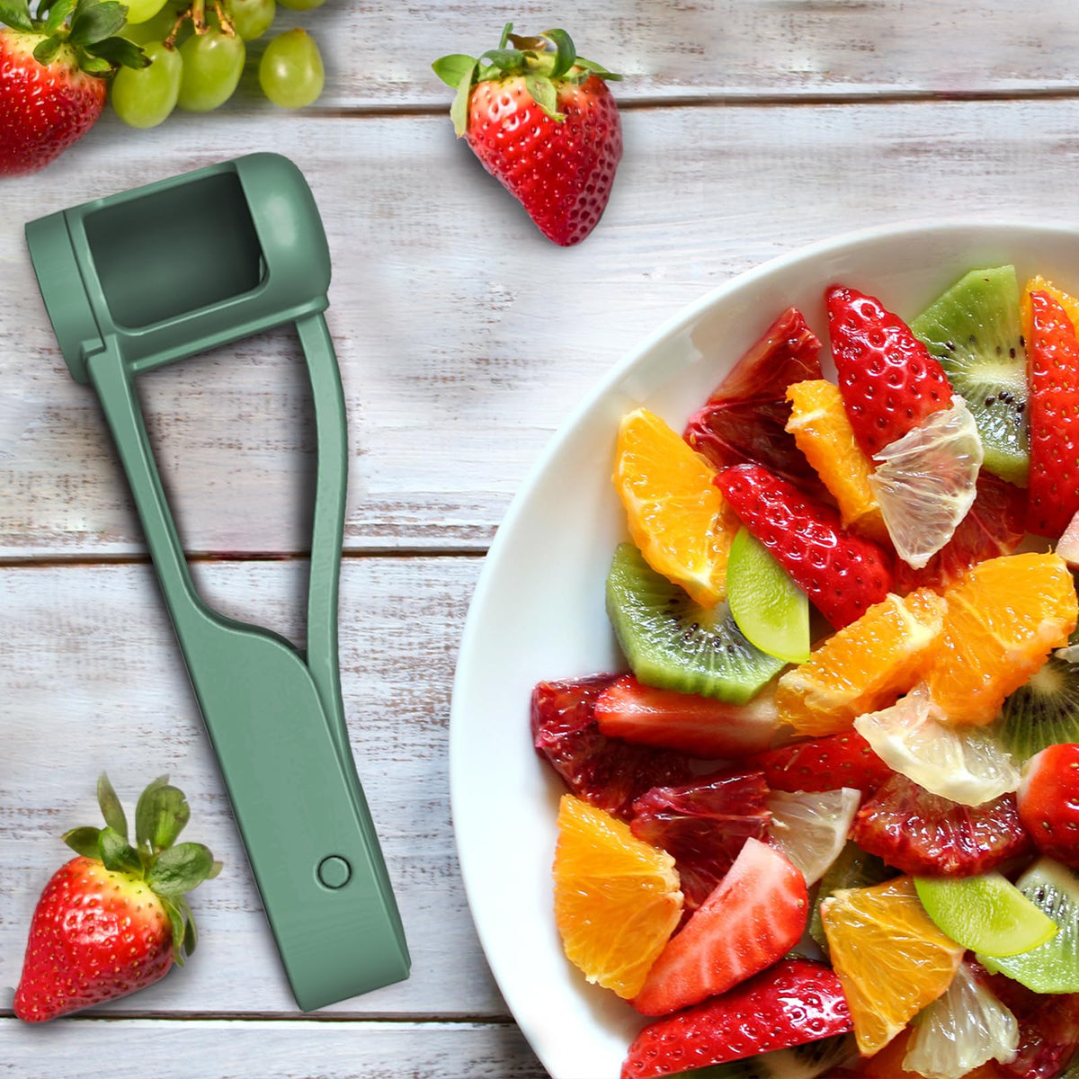 WhiteRhino Grape Cutter Dishwasher Safe – simple cleaning after snack time.