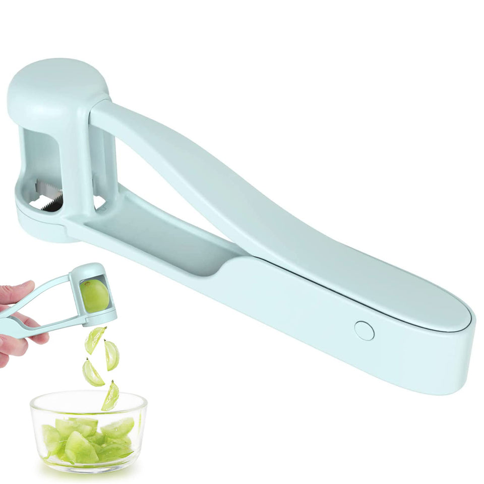 WhiteRhino Grape Cutter quarters grapes quickly for toddler-friendly snacks.