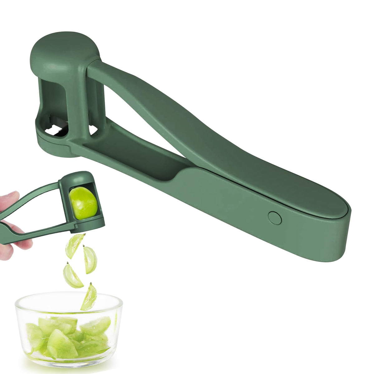 WhiteRhino Grape Cutter Toddlers Quarters – safe, quick four-piece grape servings for kids.