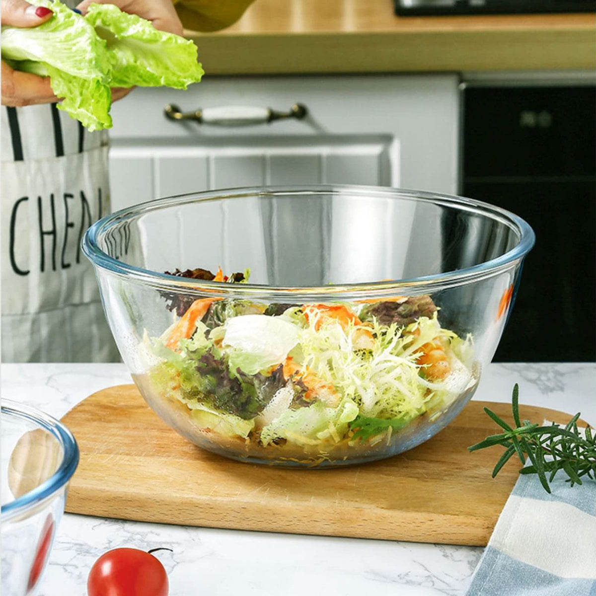 WhiteRhino multi-size bowls ideal for salads, batter, and leftovers