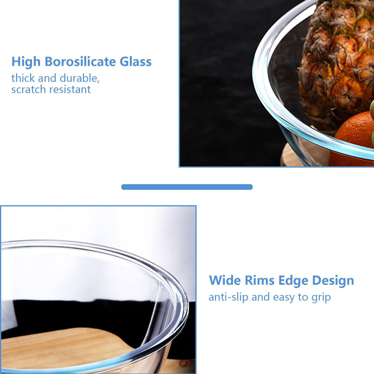 WhiteRhino bowls safe for oven, microwave, and dishwasher (lids excluded)