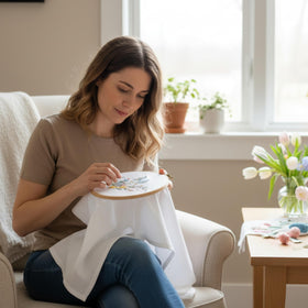 WHITEWRAP bread-proofing linen cover protects dough during rising