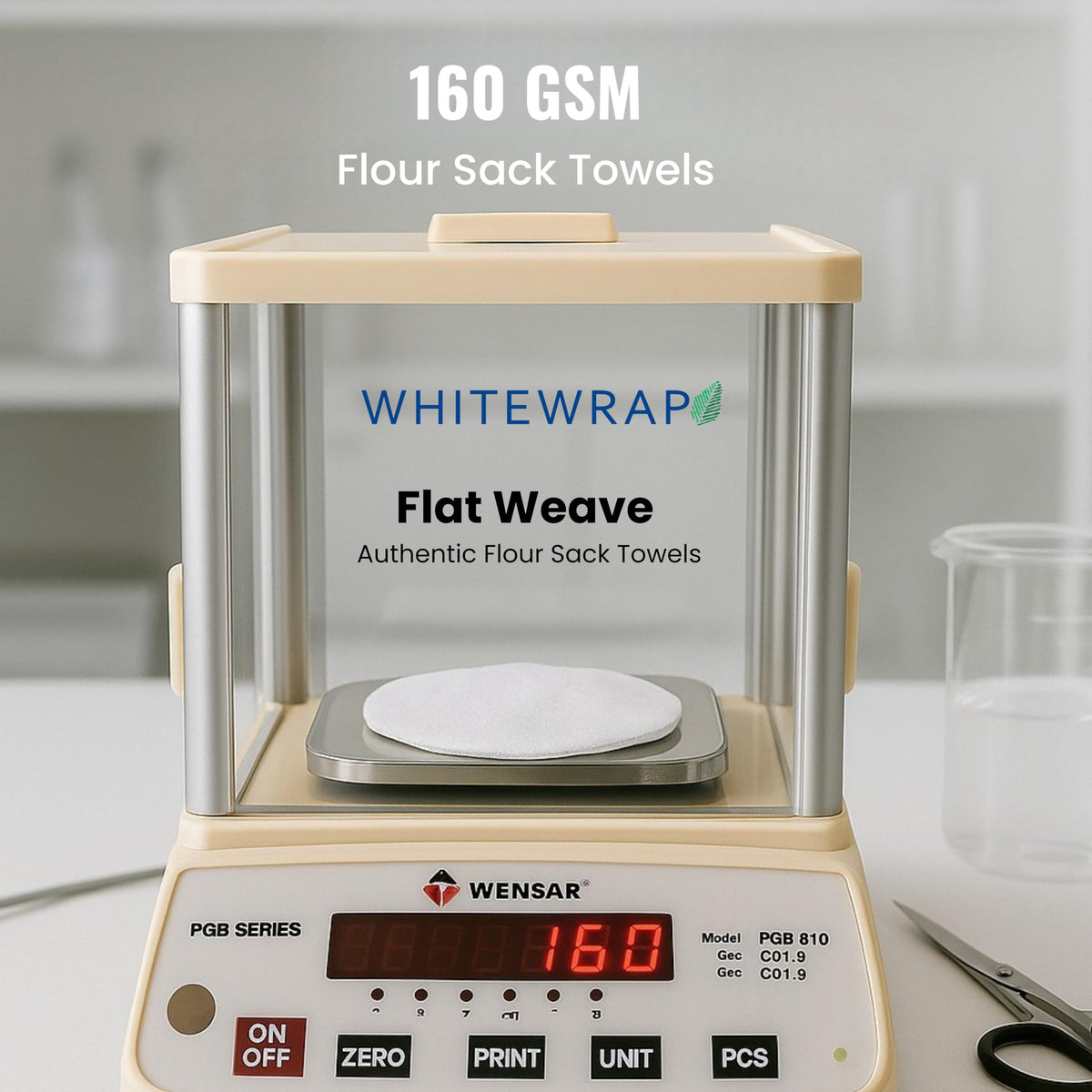 WhiteWrap Flour Sack Towels versatile kitchen tool for bread proofing
