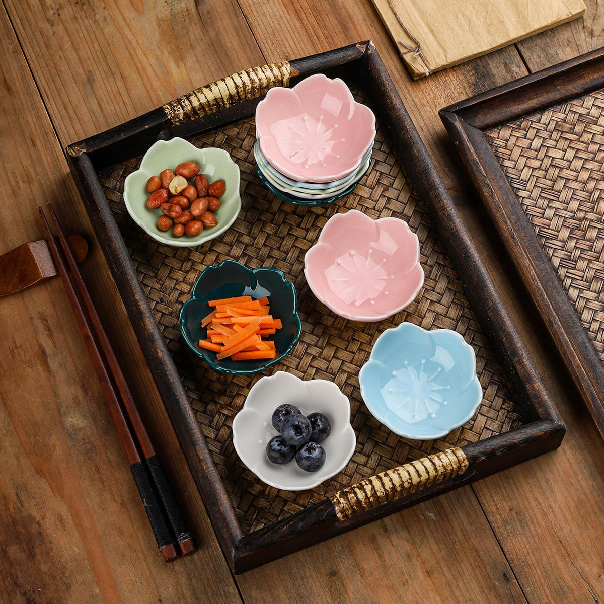 WHJY kawaii sushi dishes set ideal for parties and gifts