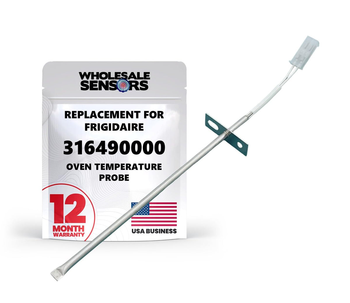 Wholesale Sensors Frigidaire 316490000 oven probe for precise temperature readings.