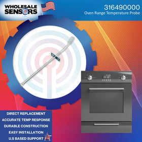 Wholesale Sensors stainless steel oven sensor ensures durable performance.