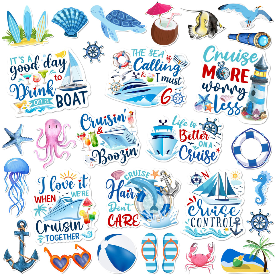 WHYMEO cruise door magnets collection adds ship-themed flair to fridges and lockers.
