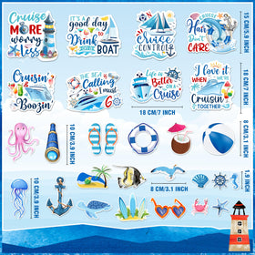 WHYMEO funny cruise sayings magnets brighten cabins with witty nautical quotes.