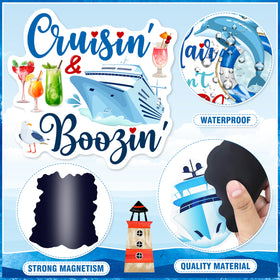 WHYMEO summer theme magnets bring beach vibes to fridges and metal surfaces.