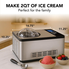 Whynter ICM-200LS removable bowl for easy ice cream handling.