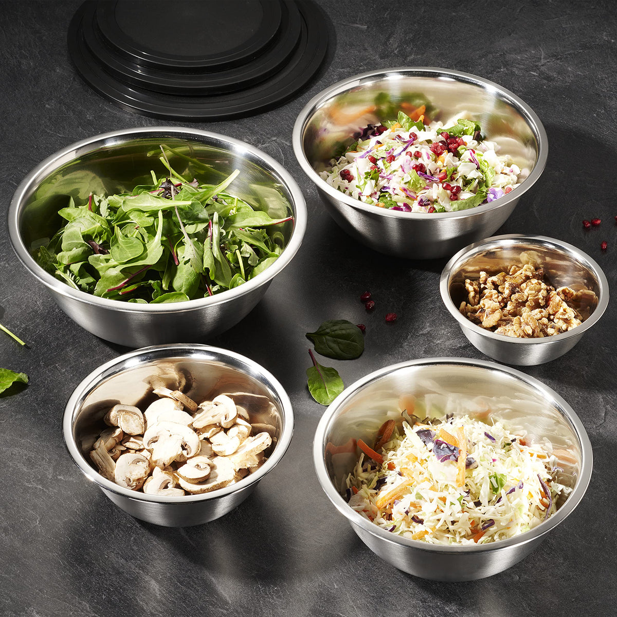 WHYSKO rust-resistant stainless steel surface for daily kitchen tasks.