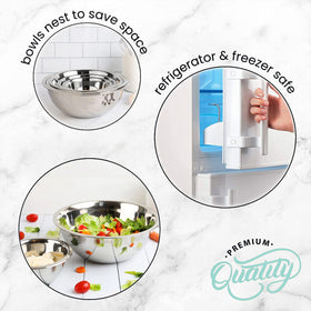 WHYSKO smooth stainless finish protects utensils during stirring