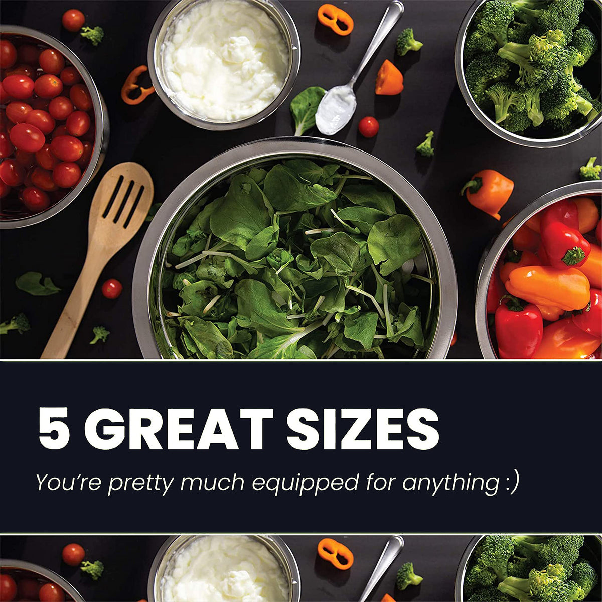 WHYSKO bowls show wide flat lips for secure grip