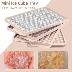 WIBIMEN cocktail setup with tiny ice cubes for drinks.