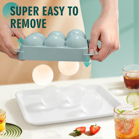 WIBIMEN easy-fill lid system keeps trays tidy and minimizes wasted liquid