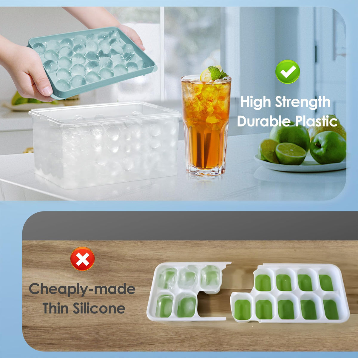 WIBIMEN food-grade plastic ensures safe, durable freezing