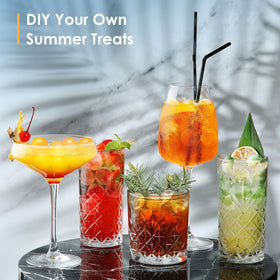 WIBIMEN freezer-friendly tray supports versatile uses from drinks to desserts.