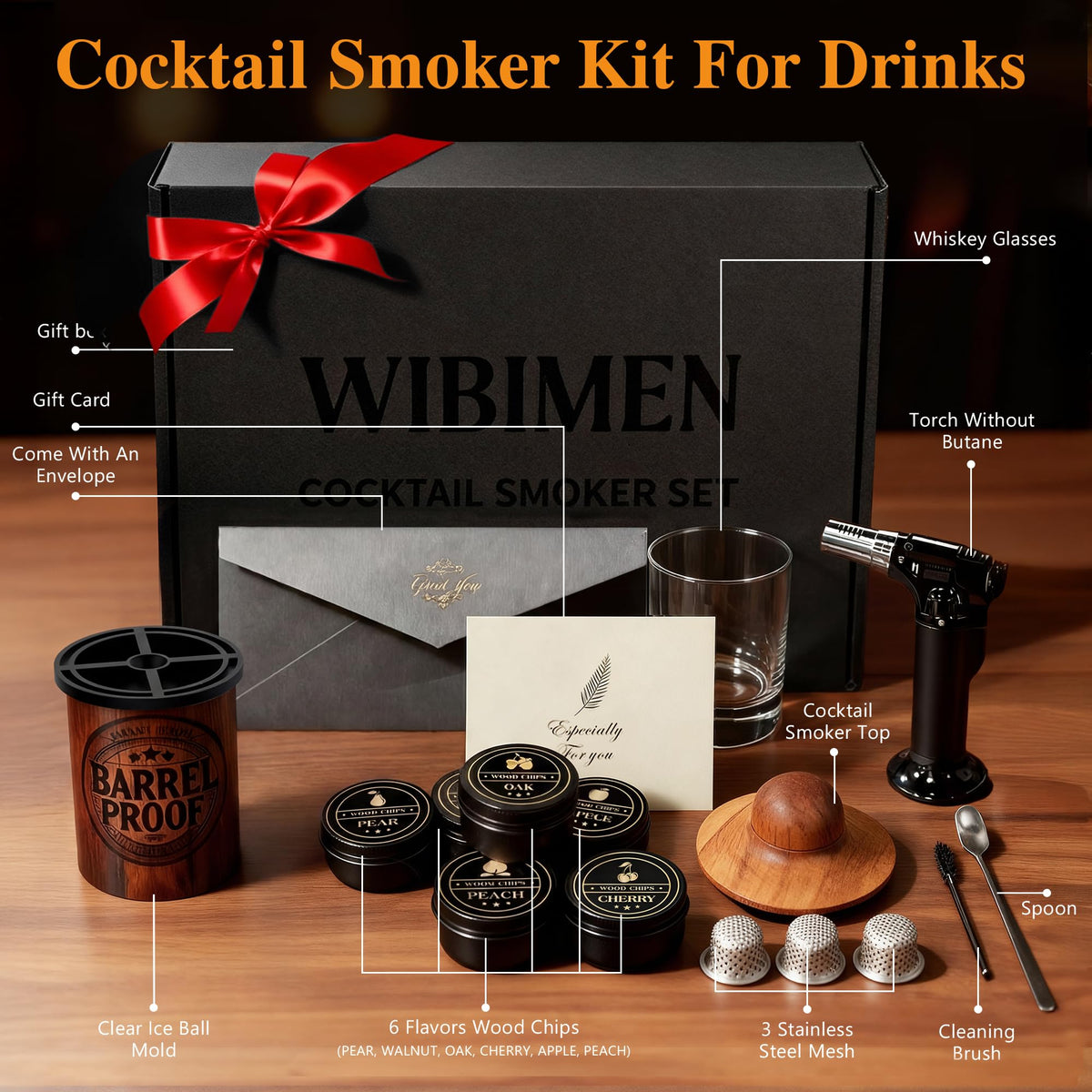 WIBIMEN gift box packaging ready for gifting
