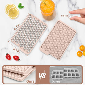 WIBIMEN stackable freezer design saves space in the freezer.