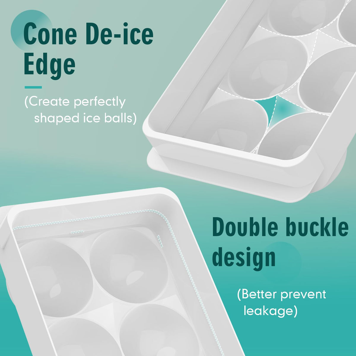 Two-pack design adds value for freezer-ready entertaining.