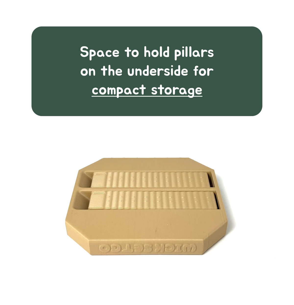 Wick Set Go compatible with jars, bottles, and containers.