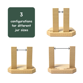 Wick Set Go eco-friendly PLA tool made in the USA.