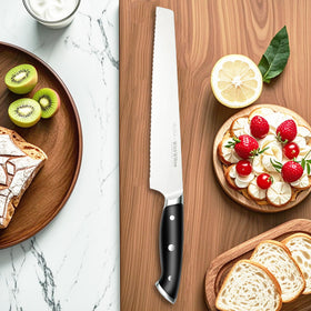 WICKWILLOW Velina with full tang for balanced, fatigue-free bread slicing