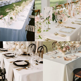 WIGENIUS 15-inch drop covers standard 6ft tables beautifully.
