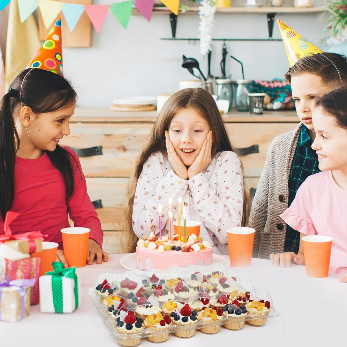 WIKDAY 240-cupcake capacity ideal for events and catering.