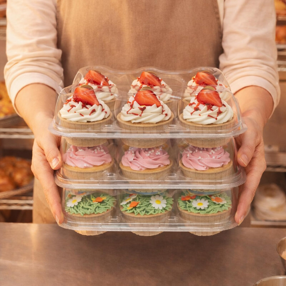WIKDAY double-thick food-grade material resists deformation and cracking.