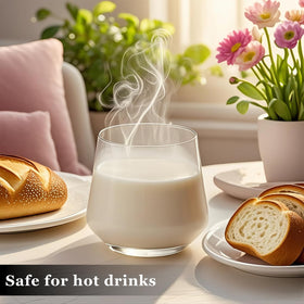Dishwasher-safe wine glass for easy cleanup after meals and gatherings