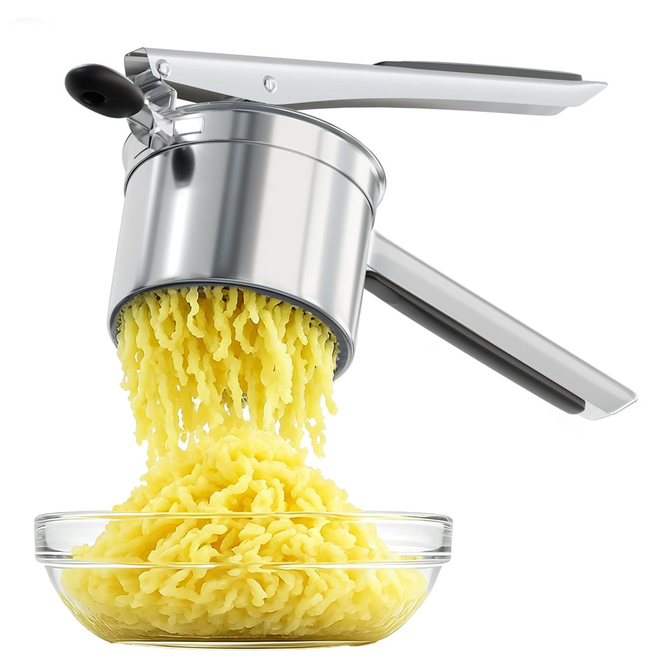 WildArtisan large 15oz ricer with deep basket for smooth, fluffy mashed potatoes.