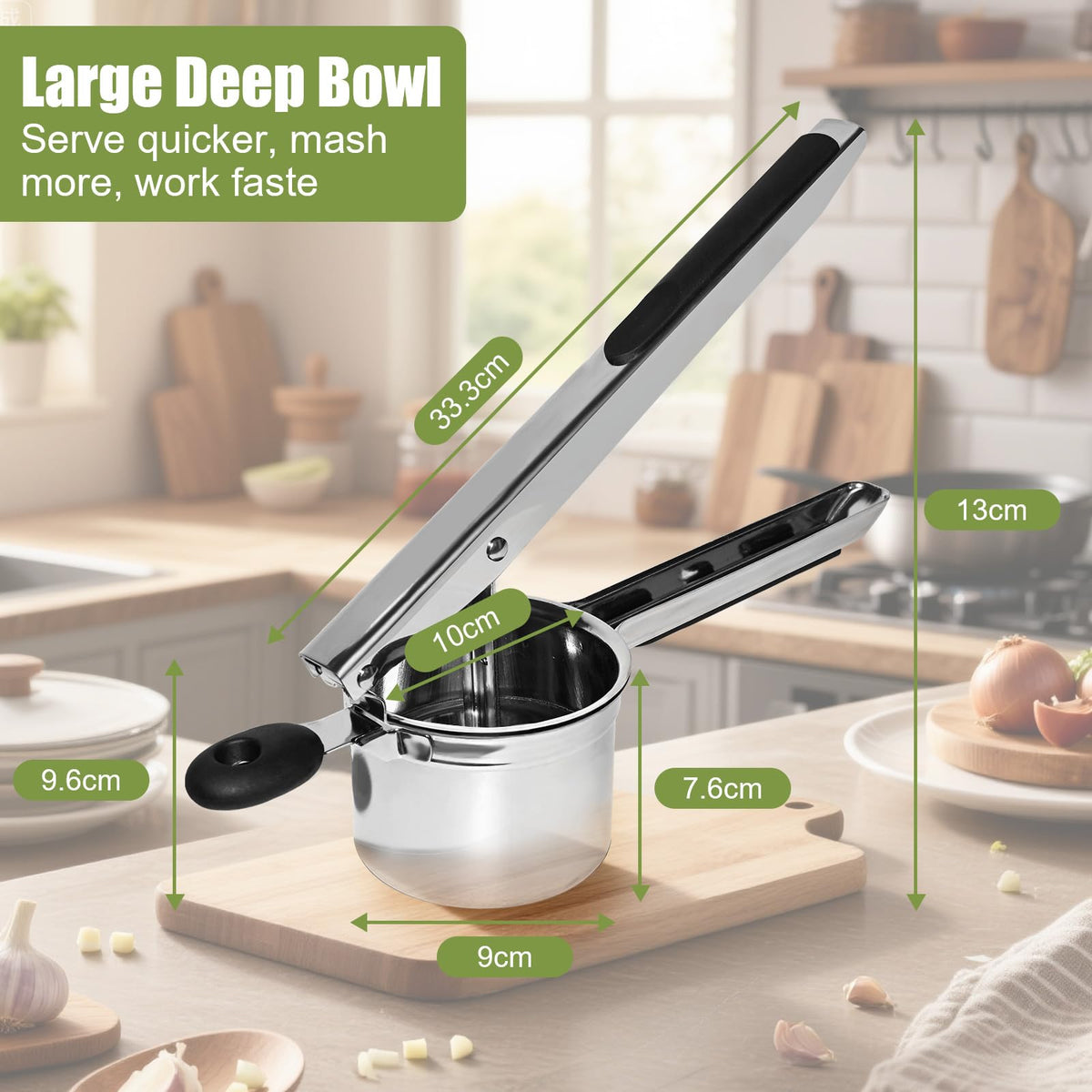 WildArtisan ricer is easy to clean and dishwasher safe.