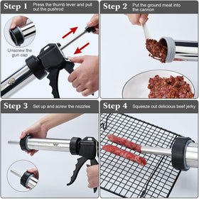 WILDDIGIT ergonomic aluminum handle reduces weight and improves control.