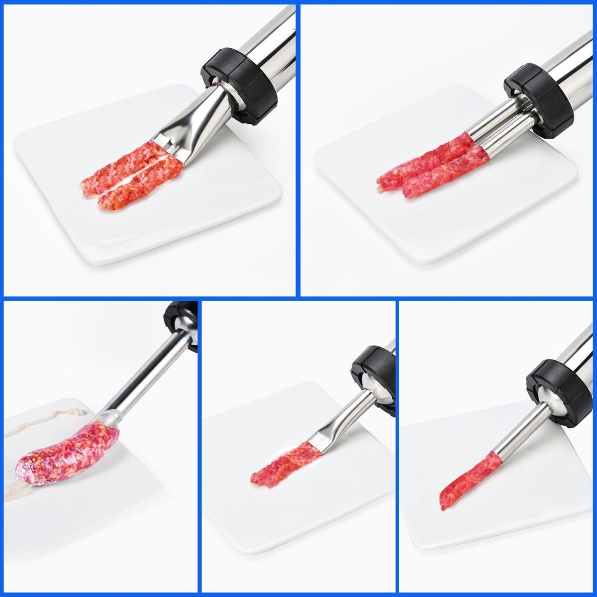 WILDDIGIT aluminum handle reduces weight during batches.