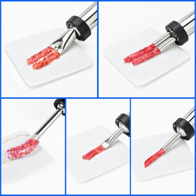 WILDDIGIT aluminum handle reduces weight during batches.