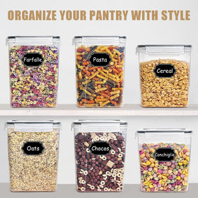 Wildone includes 20 labels and a marker pen for easy kitchen labeling.
