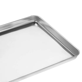 Wildone non toxic stainless sheet avoids aluminum contact for safer cooking.