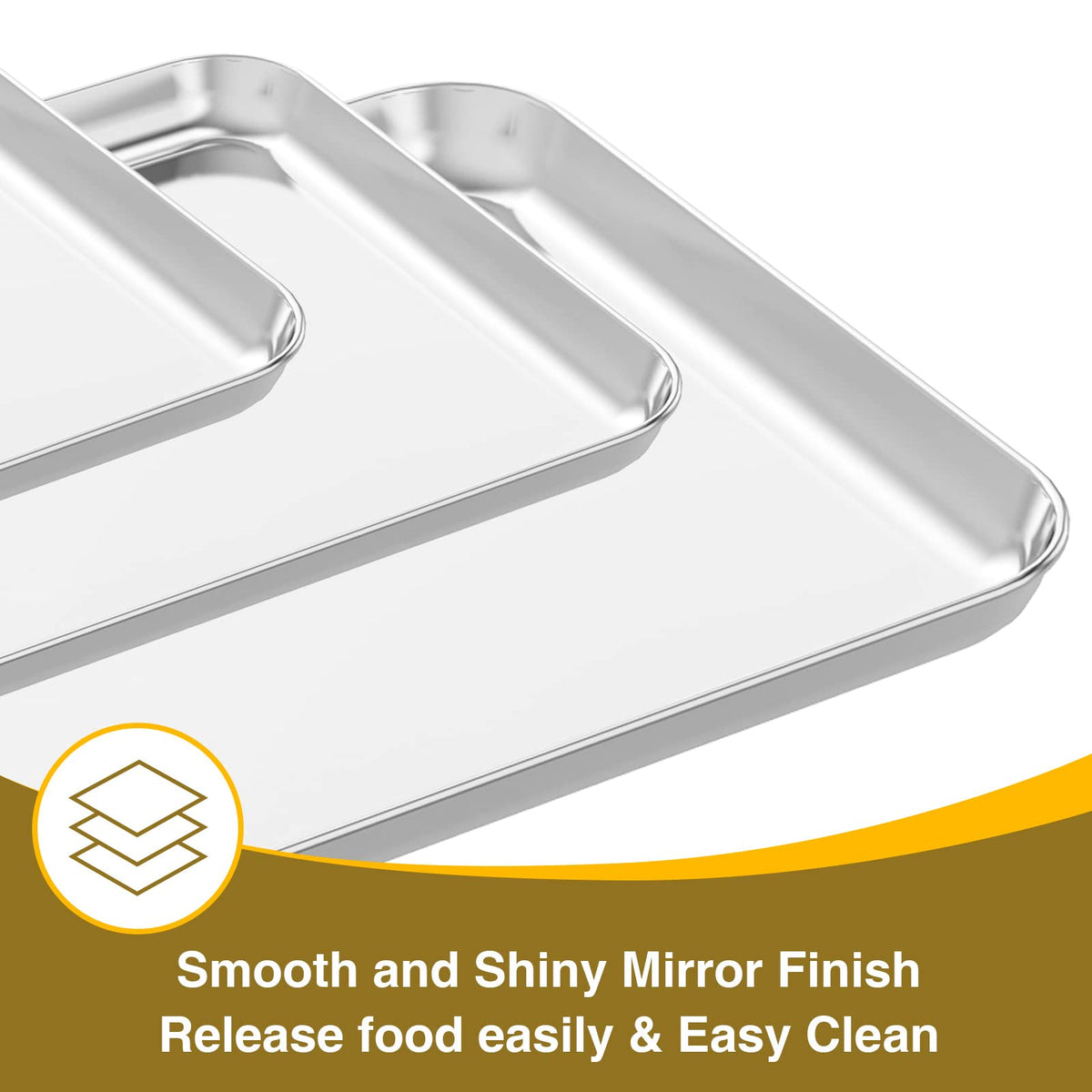 Wildone large 16x12 baking sheet with rack for high capacity roasting