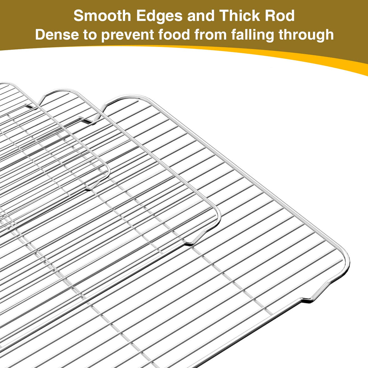 Wildone medium 12.25x9.65 baking sheet with rack for cookies and pastries