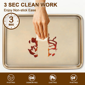 Wildone dishwasher-safe design simplifies cleanup after sheet-pan meals.
