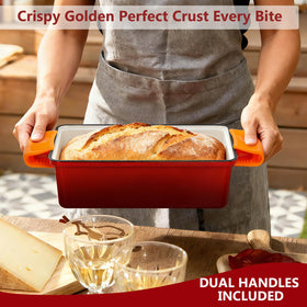 Wildone enameled surface for easy cleaning and residue-free baking